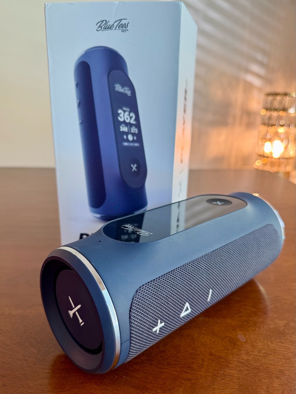 Portable Bluetooth Speaker — Deep Blue